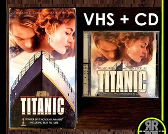 Titanic VHS and Soundtrack CD Box Set