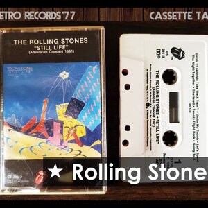 1982 The Rolling Stones-Still Life CASSETTE, CS 39113