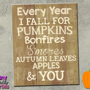 FALL PRINTABLE ART - Rustic Fall Sign - Thanksgiving Print - Fall Subway Art - Fall Art - Autumn Print - Fall Decor Instant Download Print