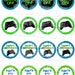 Printable GAMING CUPCAKE TOPPERS Video Game Cupcake Toppers Gaming ...