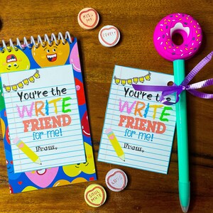 BLEISTIFT VALENTINES, Marker Valentinstag Karten, Valentinstag Kinder, druckbare Valentinstage, Klassenzimmer Valentinstag, Sie schreiben nur, schreiben Sie Freund,