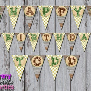 FISHING BIRTHDAY BANNER, Fishing Pendant Banner, Fisherman Party Decor, Fishing Birthday Decoration, Fishing Party Banner, Little Fisherman