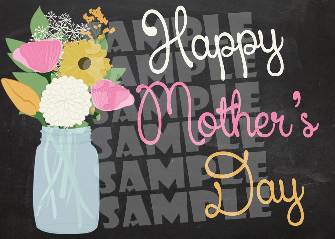 MOTHER'S DAY CARD 5x7 Folded Mother's Day Card - Etsy