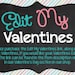 Printable CANDY VALENTINE CARDS Girl's Valentines Diy Valentine Cards ...