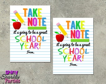 Welcome Back To School Tag, Happy First Day Of School Gift Tag, Printable School Tag, School Bus Teacher Tags