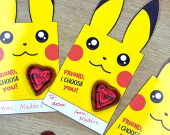 10 Pack Valentines Pokemon Card Packs Bundle (10 Four Card Pokemon  Valentines Packs) - Etsy