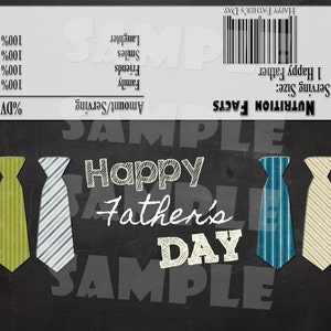 Printable "father's DAY Candy Bar Wrappers" - Diy Father's Day ...