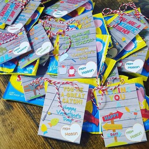 FISHING VALENTINES - Fishing Themed VALENTINE Cards - Fisherman - Boy's ...