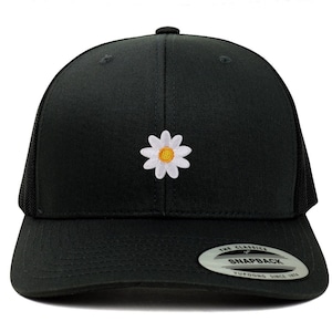 Kalimeris Flower Patch Retro Fit Trucker Mesh Cap