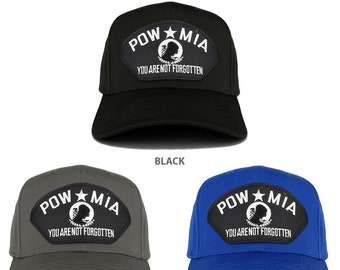 Cappello berretto militare POW MIA You Are Not Forgotten bandiera