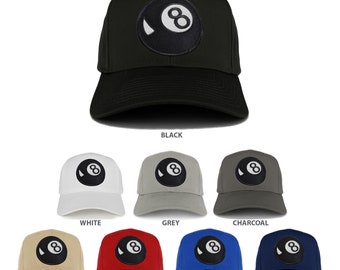 Magic 8 Ball Patch Structured Baseball Cap (27-079-8BL)