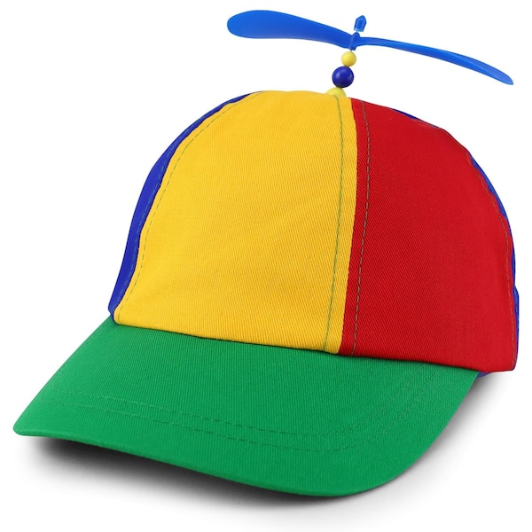 Helicopter Propeller Fun Party Hat Fits Child to Adult XXL