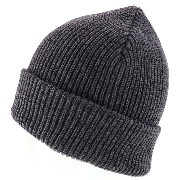 100% acrylique surdimensionné XXL épais GI Watch Cap nervuré Knit Beanie Hat