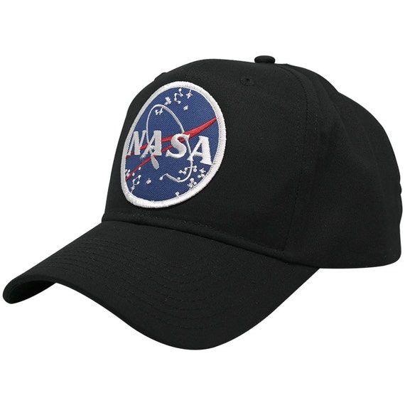 NASA Space Logo Embroidered Iron on Patch Snap Back Cap 2 | Etsy