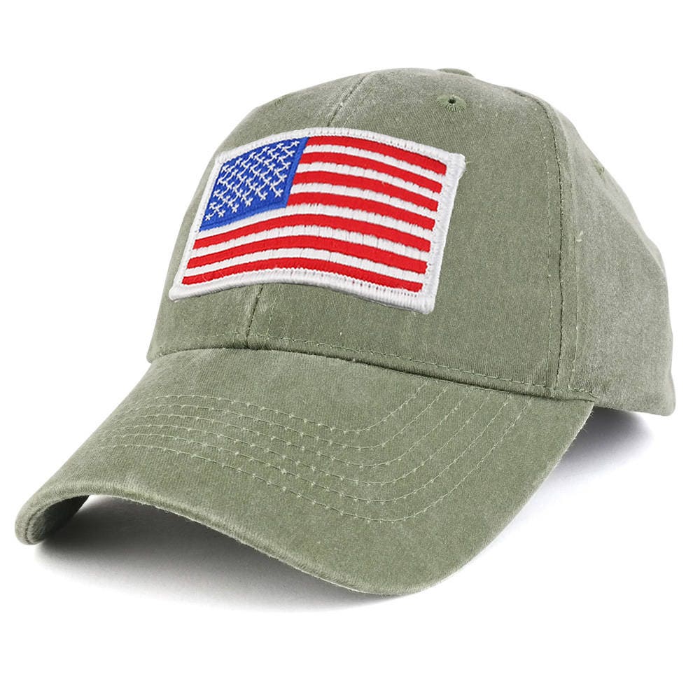American Flag Overalls 6-Pack American Flag Baseball Caps  display picture 2