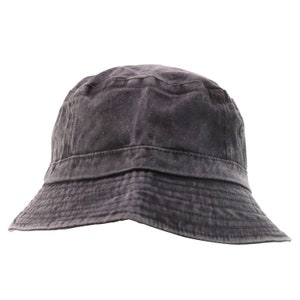 XXL Oversize Pigment Dyed Washed  Bucket Hat Fits Upto 3XL