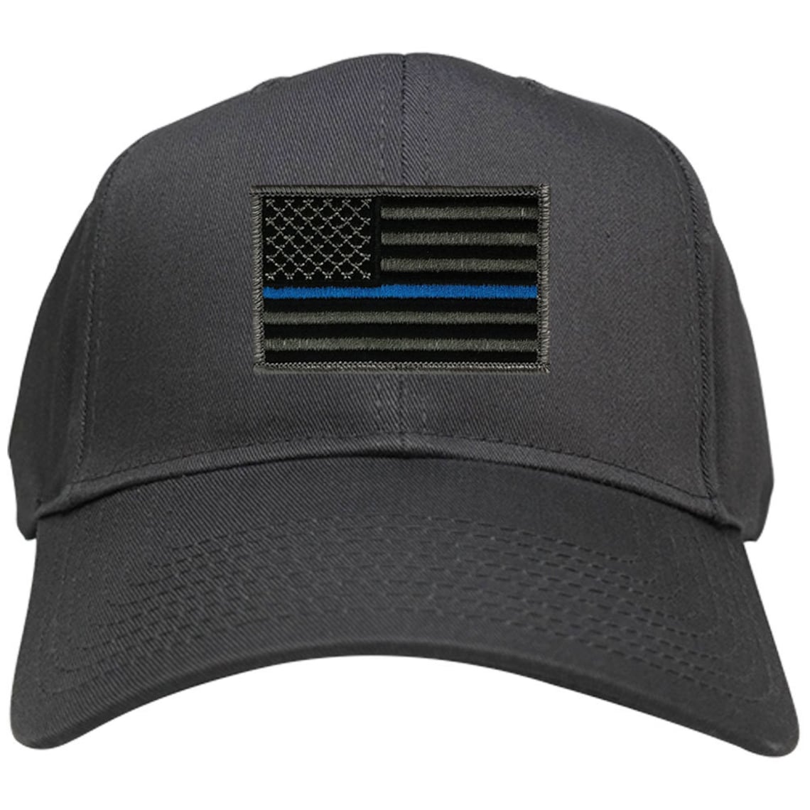 USA Flag Embroidered Snapback Cap - Structured Baseball Hat With Iron-On Patch (White/Black/Grey)