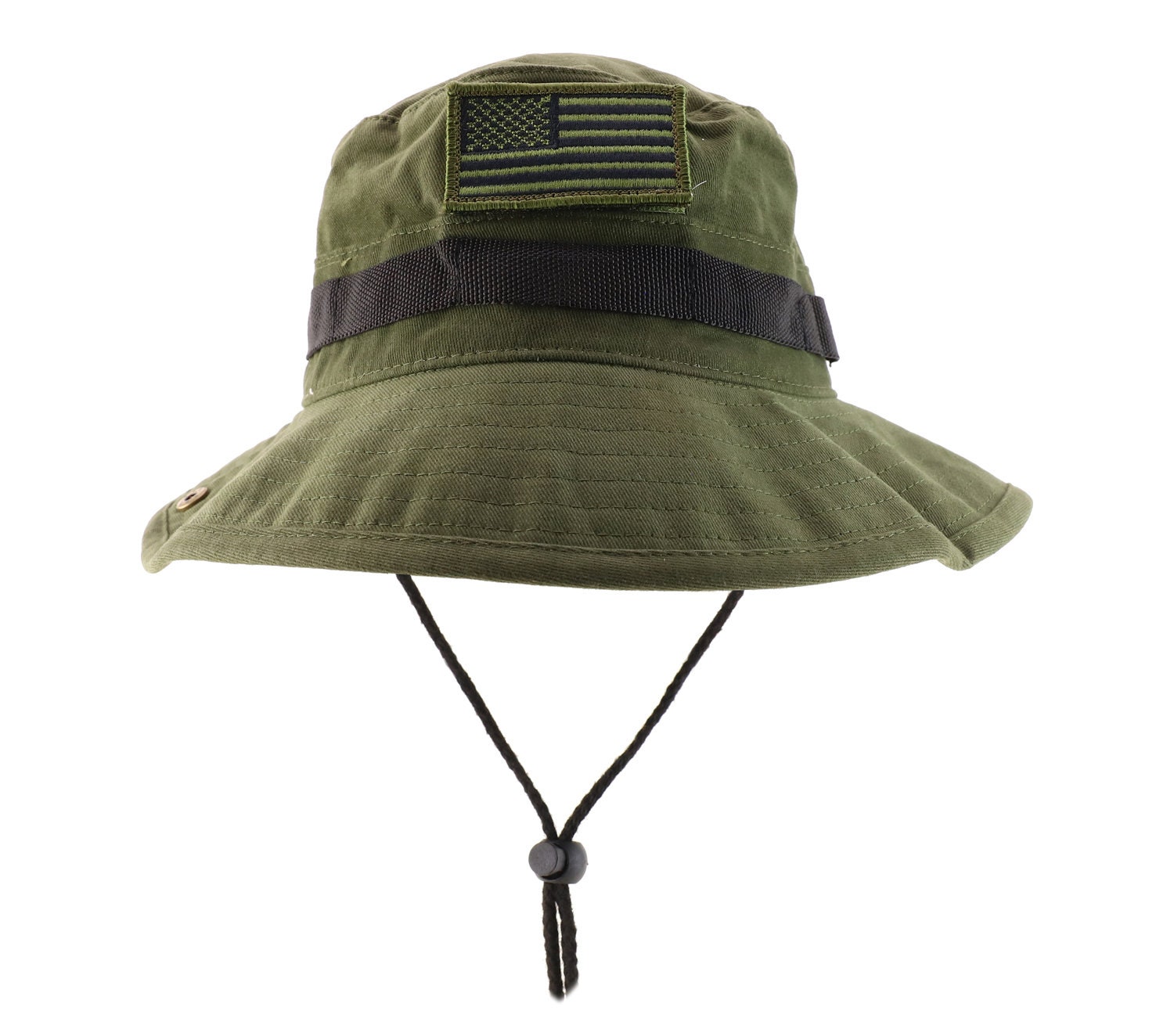 RRL サファリハット　JUNGLECLOTH BOONIE HAT RRL Jungle Boonie Hat Olive Camo at CareOfCarl.com