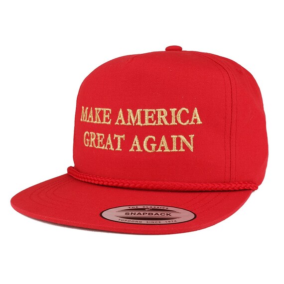 trump gold hat