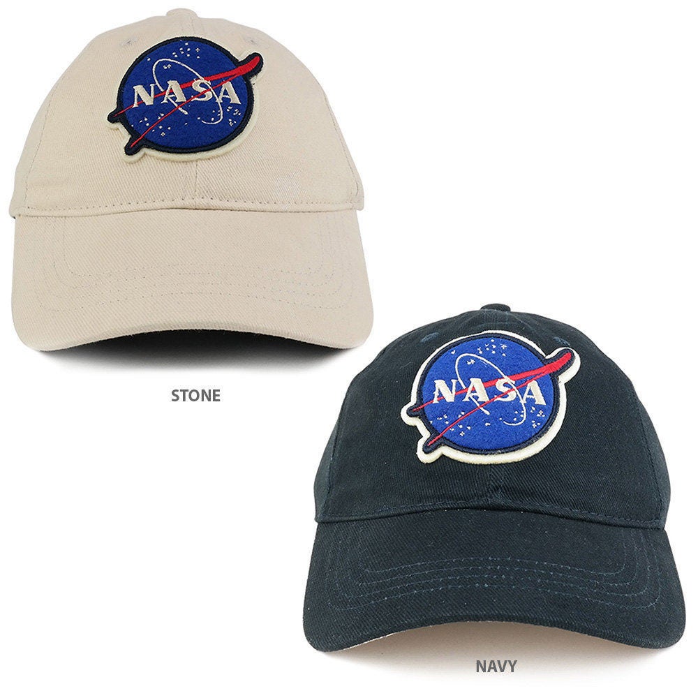 NASA Officially Licensed Flexfit Cap - Recycled Polyester Adjustable Snapback Hat