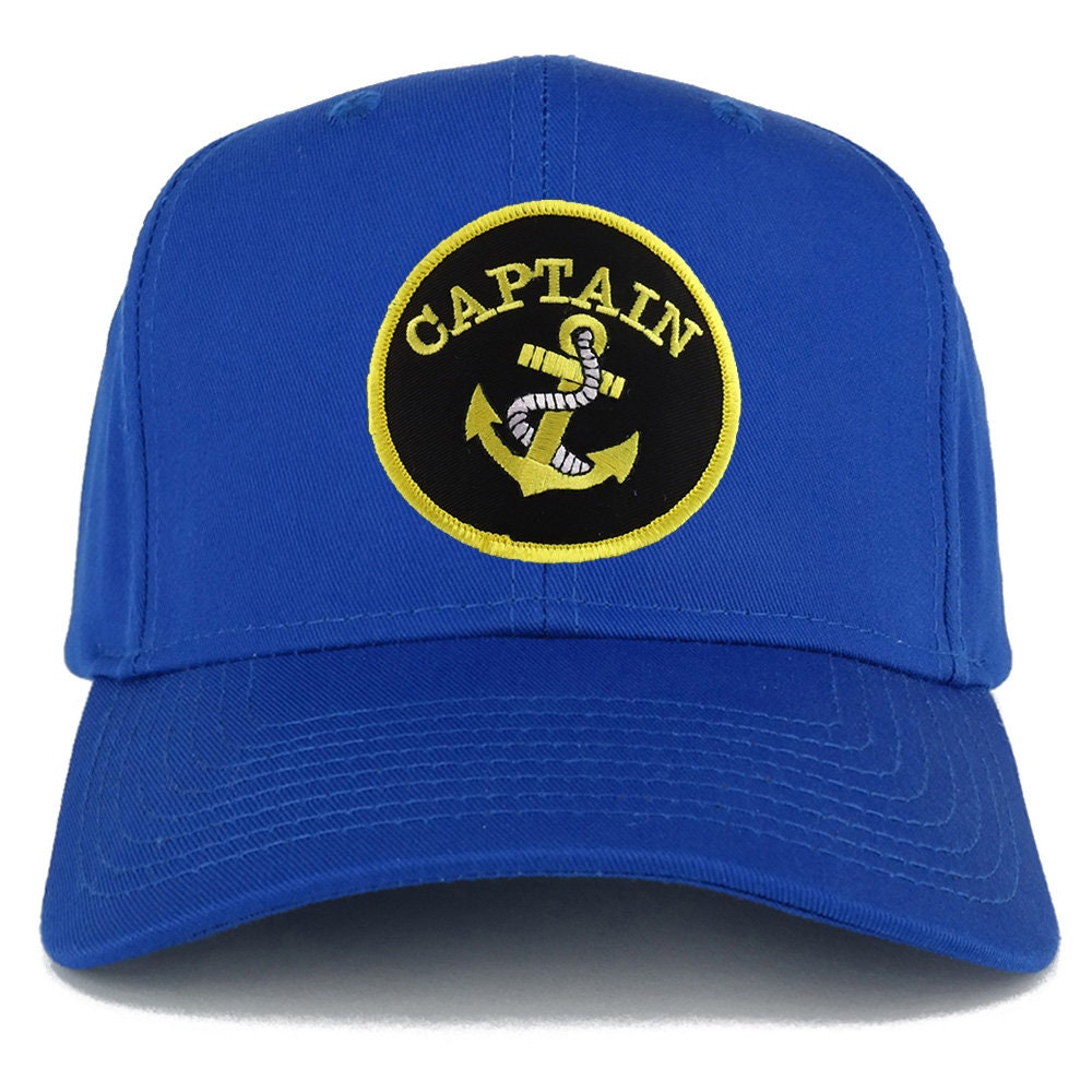 Captain Anchor Circular Patch Oversized Xxl Structured High