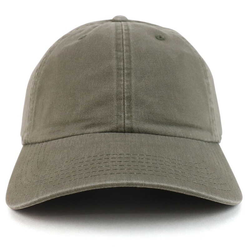 Oversized XXL Soft Crown Washed Cotton Twill Dad Baseball Hat Etsy Canada