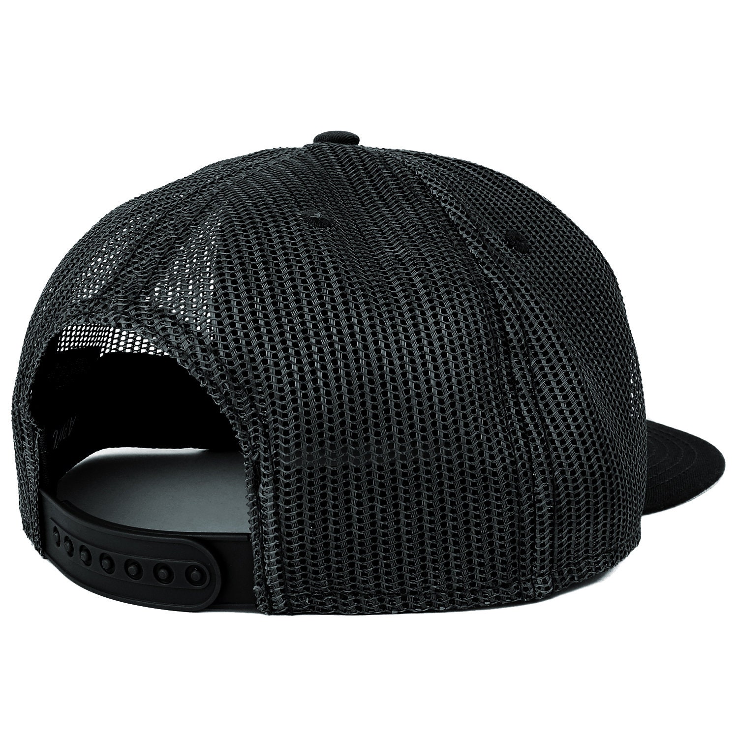 Oversize XXL NASA Insignia Logo Embroidered Flatbill Mesh Snapback Cap ...