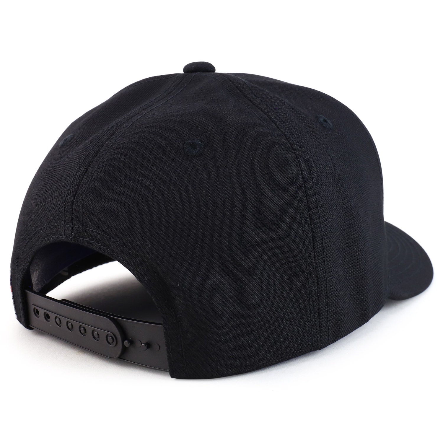 Cappellino Da Baseball NASA Worm Nero - Ricamo Originale - Taglia Regolabile - Otto