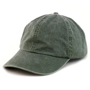 XXL Oversize Big Washed Cotton Pigment Dyed Unstructured Baseball Cap Fits Large Head image 8