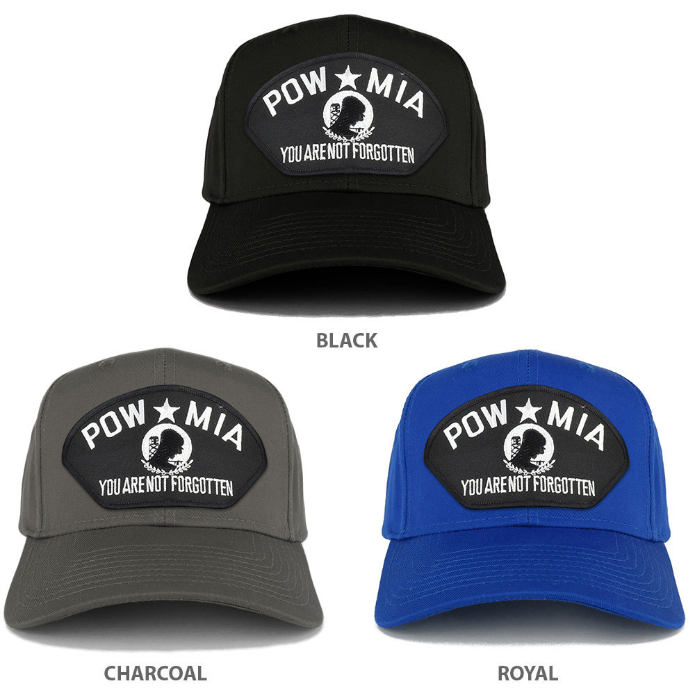 RFCO 22x22 Black/White PowMIA Bandana – POW/MIA Prisoner Of War Forgotten