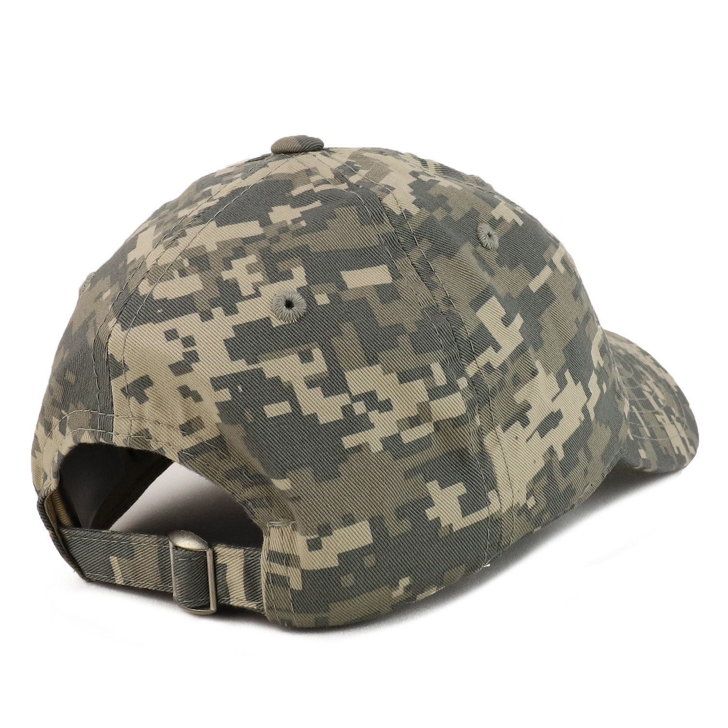Casquette Baseball Souple Armycrew Avec Patch Drapeau US Camouflage Olive/noir - Taille Ajustable