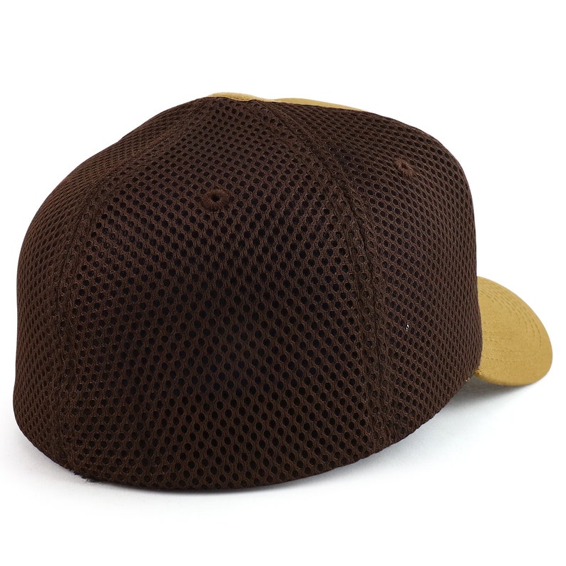 Tactical Low Crown Flex Fitting Mesh Back Cap T81 image 4