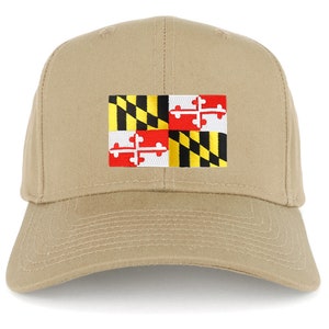 Nouveau Maryland State Flag Brodé Patch Réglable Casquette de baseball image 5