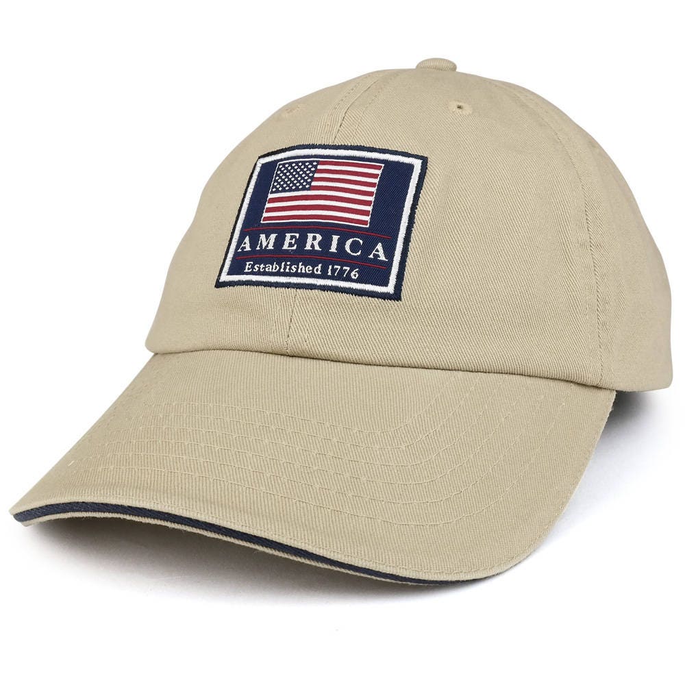 America Established 1776 Embroidered 