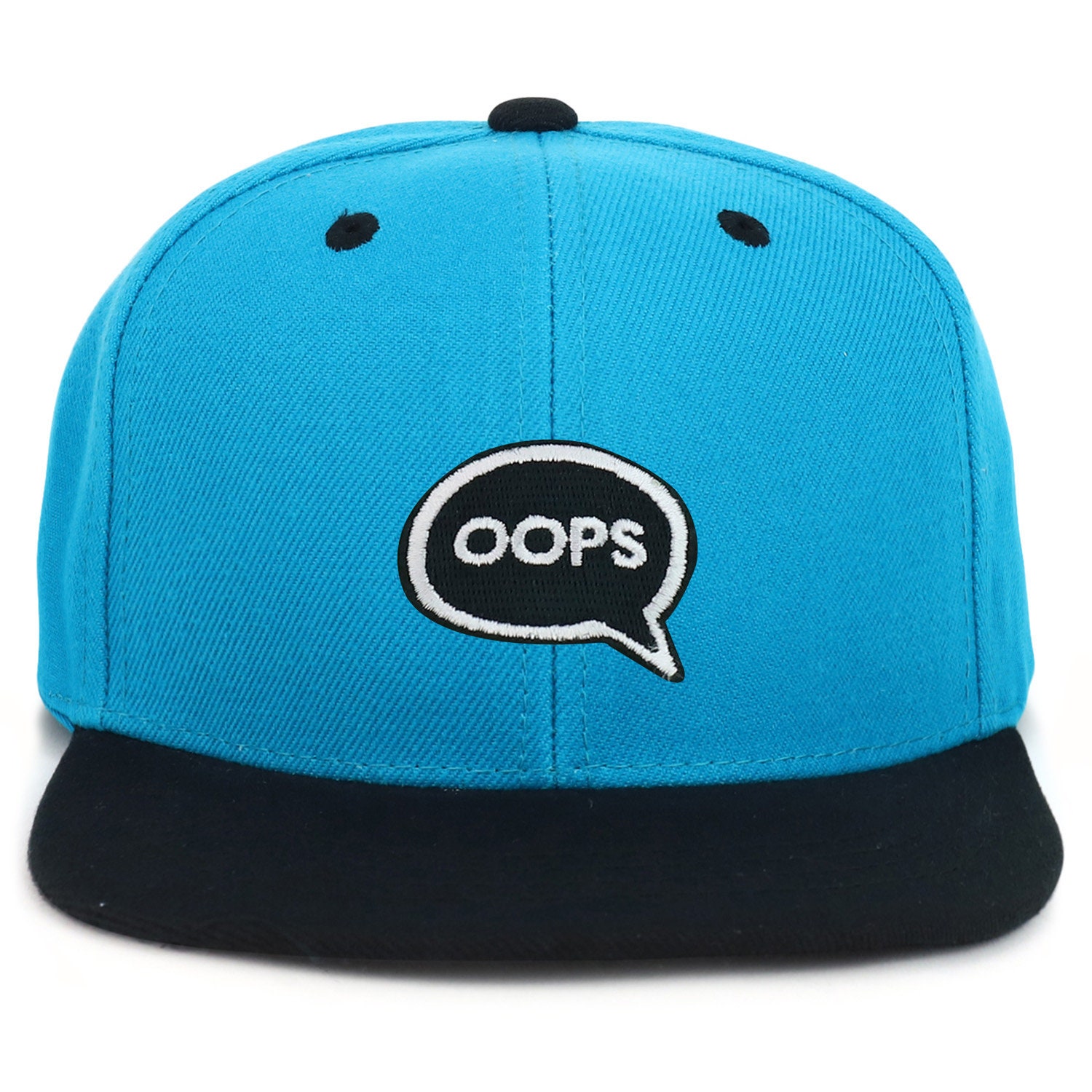 Casquette Snapback Enfant Armycrew – Bicolore Visière Plate – Patch Oops – Neuf Avec étiquettes