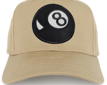 Magic 8 Ball Patch Structured Baseball Cap (27-079-8BL) - Etsy
