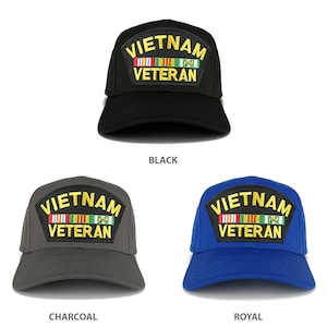 XXL Oversize Vietnam Veteran Large Patch Baseball Cap (27-079XX-PML181)