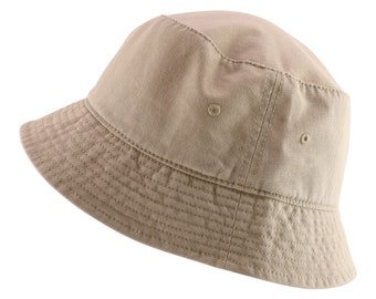 Oversized Big Size Men's Cotton Bucket Hat