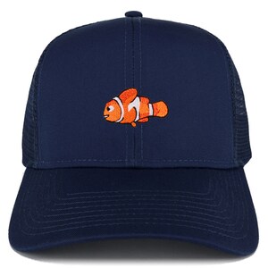Clown Fish Patch Structured Trucker Mesh Cap