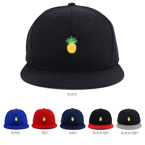 Pineapple Patch Youth Size Flatbill Snapback Baseball Cap