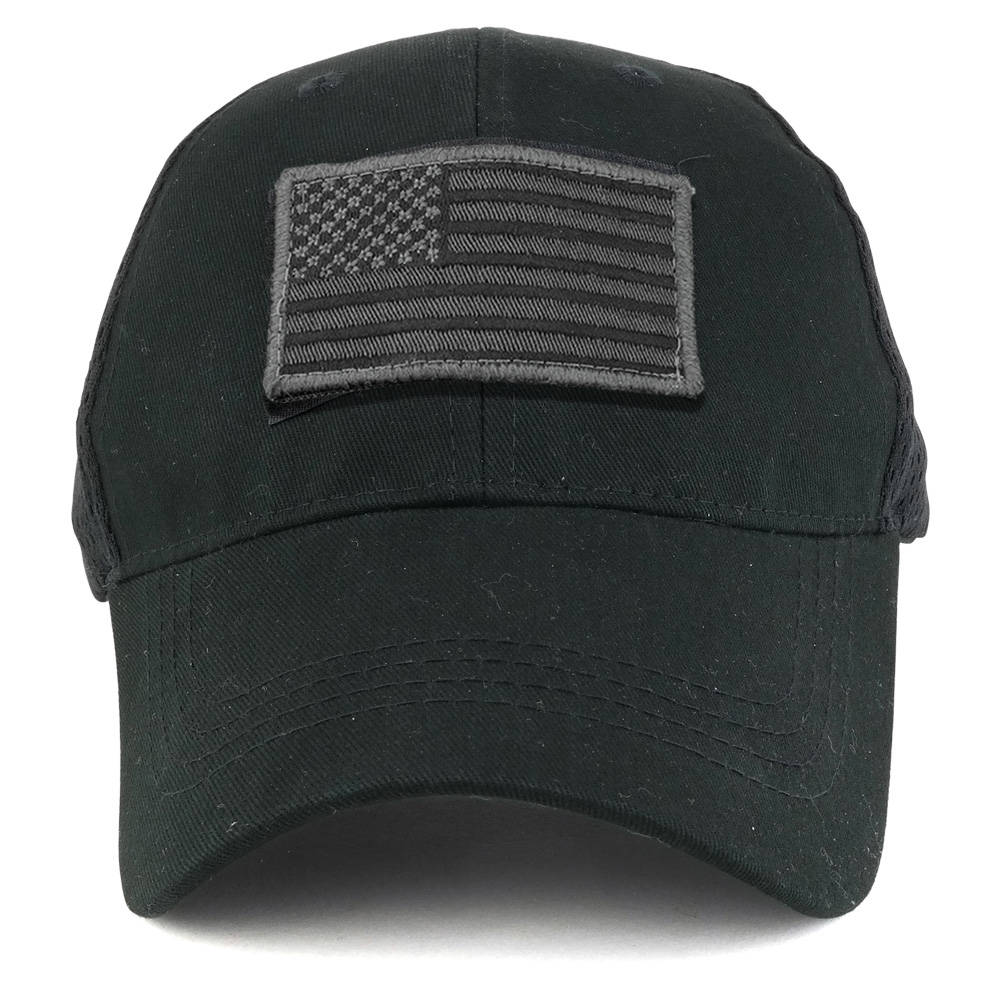 Usa Grey Flag Tactical Patch Cotton Adjustable Trucker Cap | Etsy