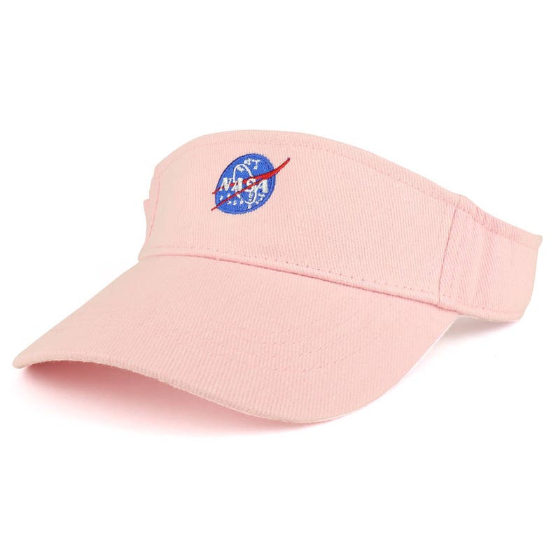 NASA Insignia Logo Embroidered Cotton Adjustable Visor Cap 3001-INSIGNIA