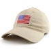 Armycrew USA Flag Embroidered Cotton Adjustable Cap - Low Profile Washed Twill Hat - View #6