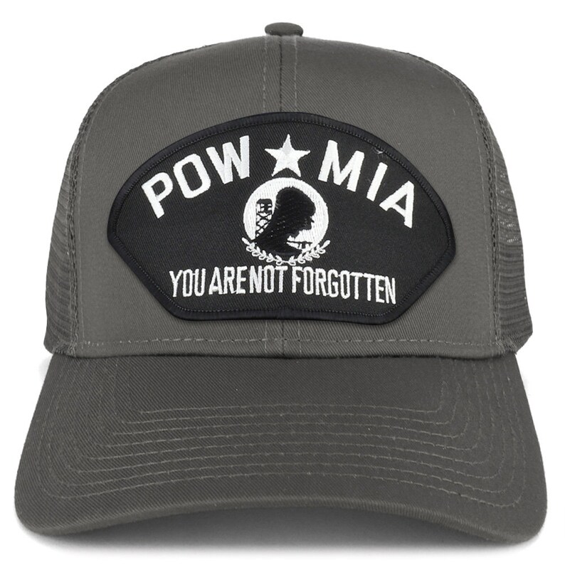 Armycrew Tin Can Navy Submarine Patch Snapback Trucker Cap – Black, Mesh Back, Adjustable Snap