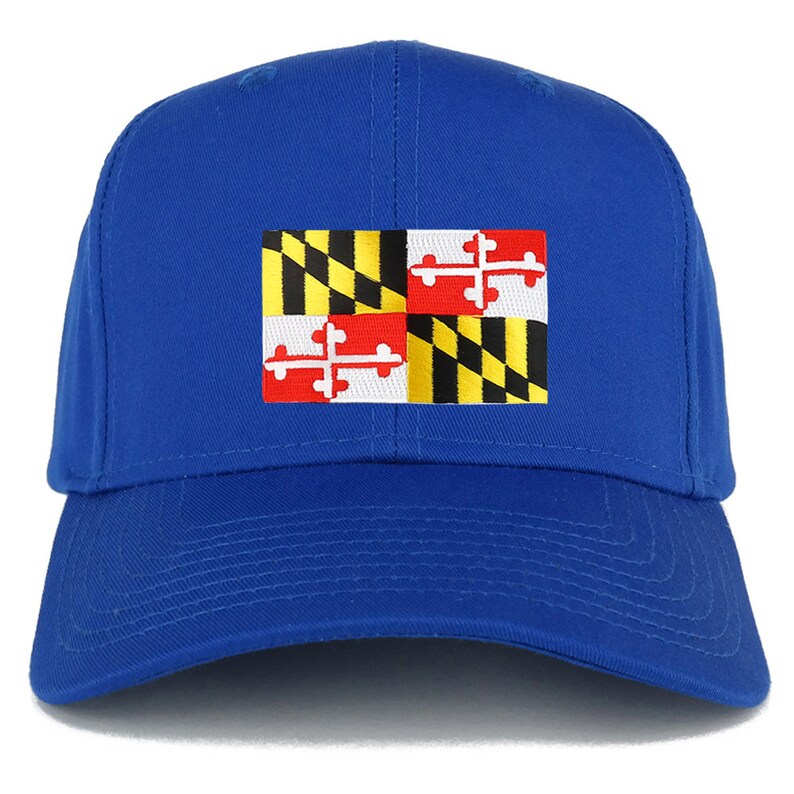 Nouveau Maryland State Flag Brodé Patch Réglable Casquette de baseball image 8