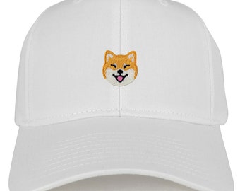 柴犬 ドッグパッチ 構造化ベースボールキャップ (AC-27-079-KP0026