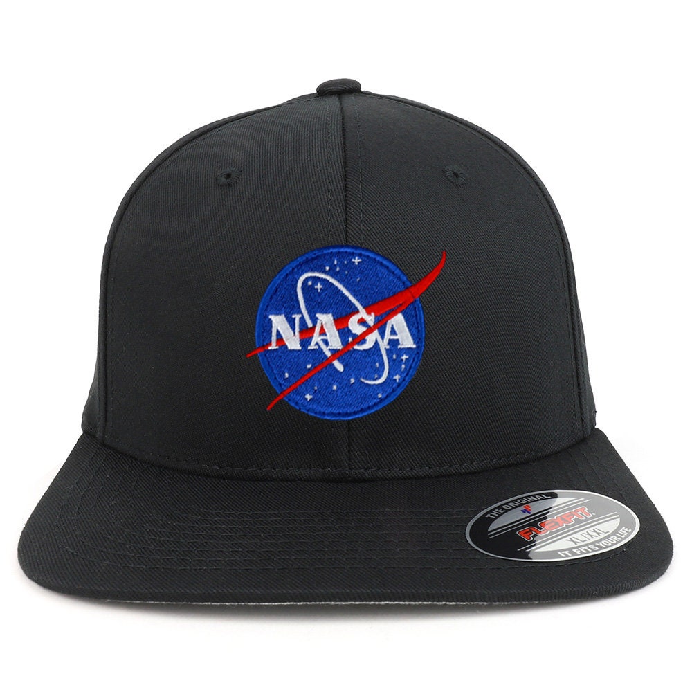 XXL Big Size NASA Insignia Small Logo Iron on Patch Flexfit - Etsy