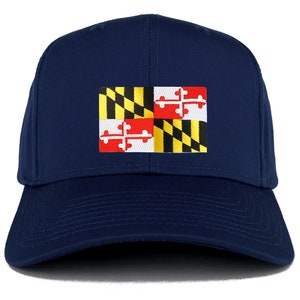 Nouveau Maryland State Flag Brodé Patch Réglable Casquette de baseball image 6