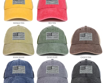 Cappello berretto da camionista pesca camionista bandiera americana Cappello berretto da camionista pesca camionista bandiera americana