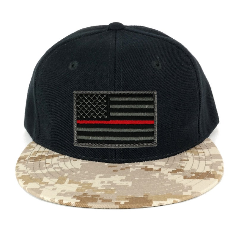 USA American Flag Embroidered Iron on Patch Camo Bill Snapback - Etsy